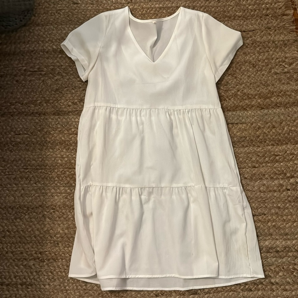 SHEIN white dress